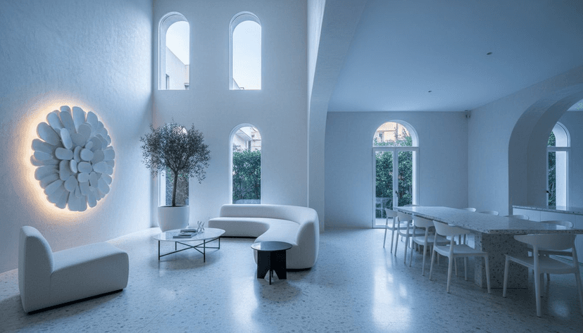 An architecturally designed and furnished apartment in The White City tower | דירת יוקרה Neve Tzedek