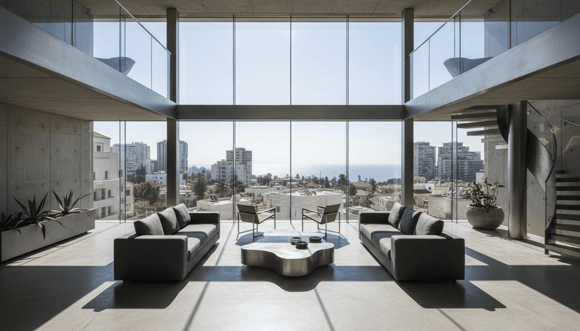 A luxury penthouse by the sea | דירת יוקרה Neve Tzedek